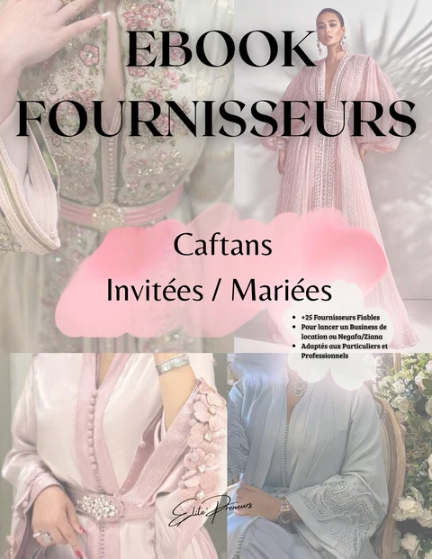 Couverture de Caftans & tenues de fête
