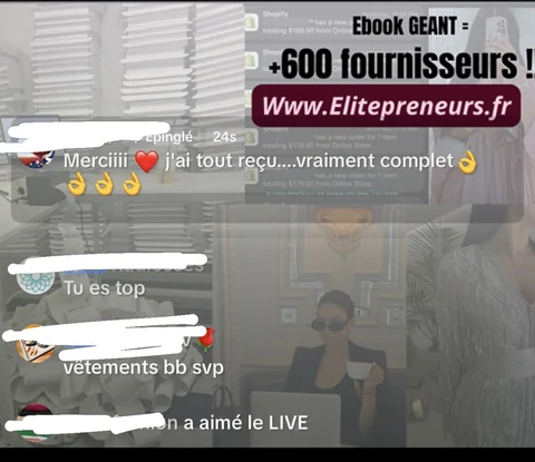 Capture du retour client : j’ai tout reçu....vraiment complet